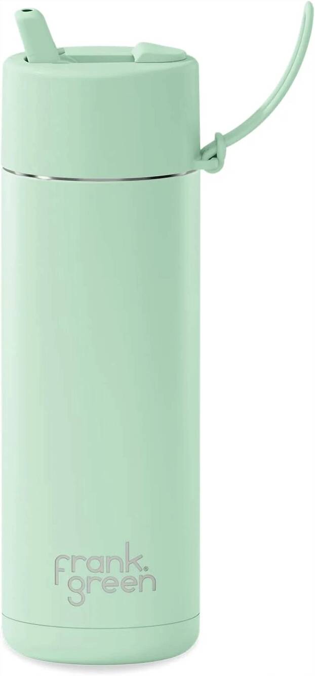 NEW FRANK GREEN insulated water bottles in mint gelato